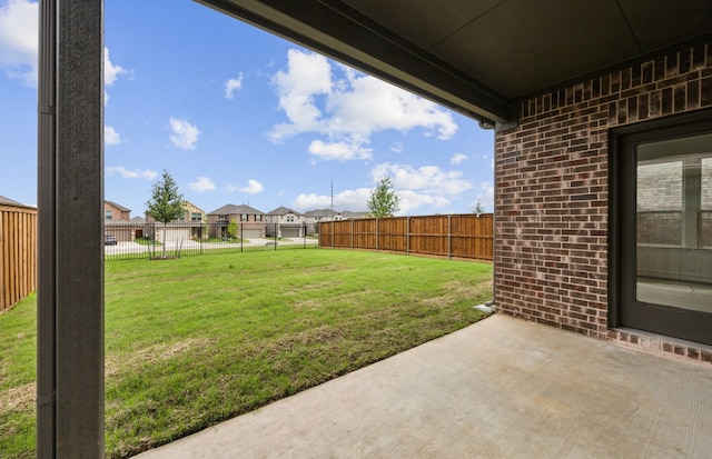 244 Kistler Dr, Little Elm, TX 76227 - view of yard with a patio and a residential view