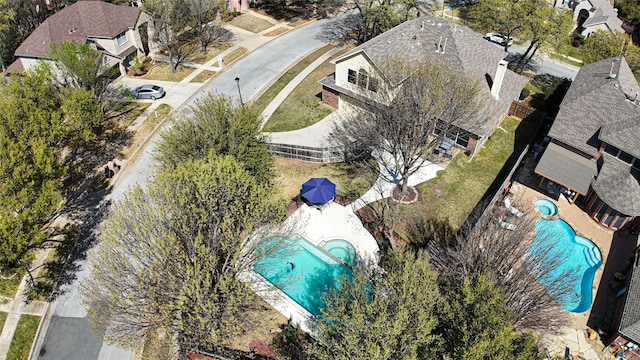 1808 Paddington Ct, Arlington, TX 76017 - view of subject property featuring a pool area