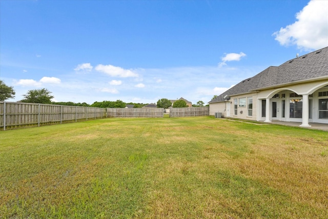 153 Whispering Winds Dr, Gunter, TX 75058 - view of yard with central AC