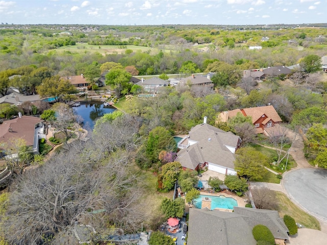 1002 Loch Lomond Dr, Arlington, TX 76012 - birds eye view of property featuring a residential view