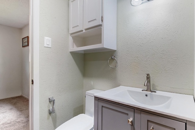 623 Middale Rd, Duncanville, TX 75116 - half bath featuring toilet and vanity