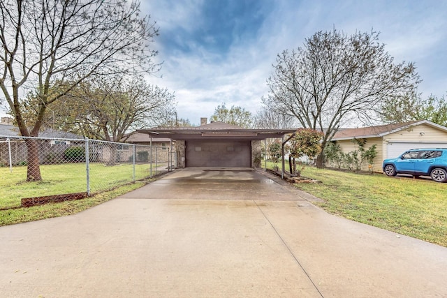 623 Middale Rd, Duncanville, TX 75116 - view of front of property with a chimney and concrete driveway