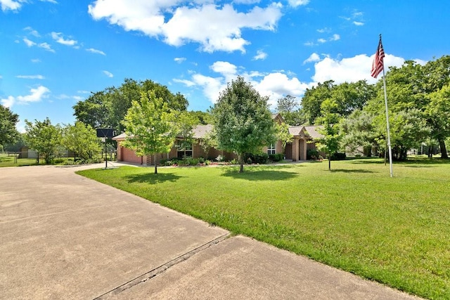 821 Seeton Rd, Mansfield, TX 76063 - view of home's community with driveway, a lawn, and a garage