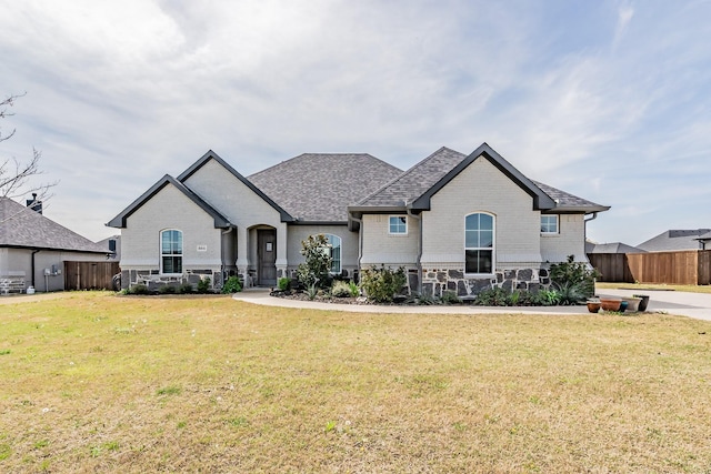 804 Shirley Jean Ln, Collinsville, TX 76233 - french provincial home with brick siding and roof with shingles