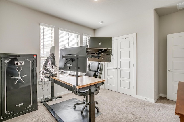 10600 Barrington Ln, Fort Worth, TX 76126 - carpeted home office featuring baseboards