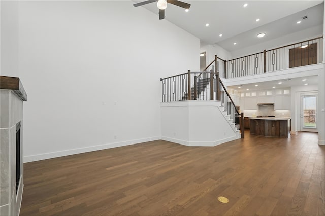 2836 Holland Ct, Celina, TX 75009 - kitchen featuring ceiling fan, light wood-type flooring, decorative light fixtures, light countertops, and dishwasher