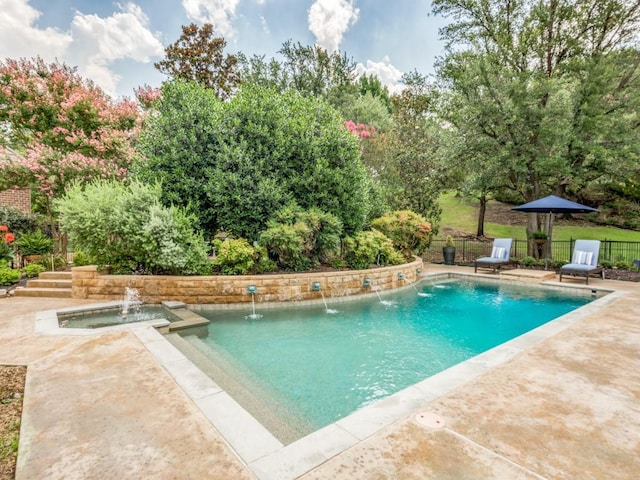 4592 Biltmoore Dr, Frisco, TX 75034 - outdoor pool featuring view of scattered trees