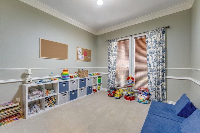 5 Pamela Ct, Mansfield, TX 76063 - game room with ornamental molding and carpet