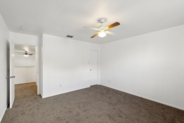 2905 Meadow Bluff Dr, Wylie, TX 75098 - empty room with a ceiling fan and carpet