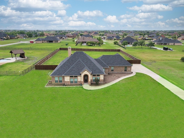 1233 War Admiral Dr, Terrell, TX 75160 - aerial view with a residential view