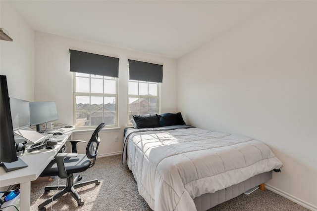 3213 Grimaldo Dr, Mesquite, TX 75126 - bedroom with carpet flooring, a desk, and baseboards