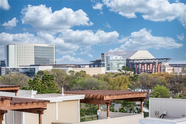 exterior space featuring a city view