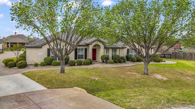 109 Meadow Glen Ct, Aledo, TX 76008 - view of front of house with brick siding