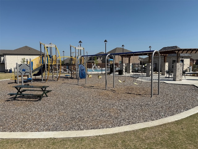 view of community playground
