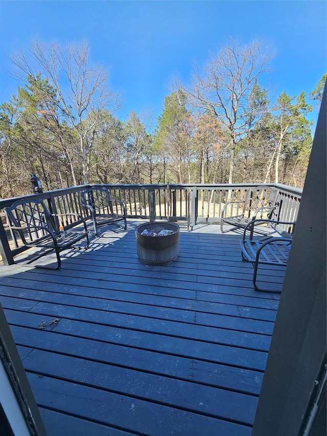 view of deck