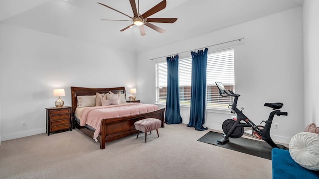 1651 Wynne Ave, Prosper, TX 75078 - carpeted bedroom featuring baseboards and a ceiling fan