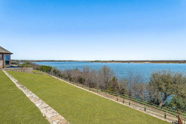 4204 Bluff View Dr, Granbury, TX 76048 - view of water feature