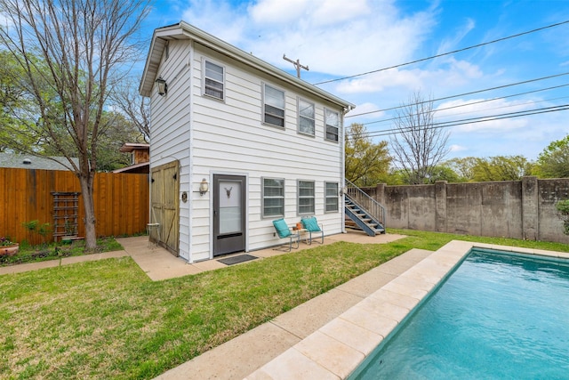 320 Eastwood Ave, Fort Worth, TX 76107 - rear view of house featuring a patio and stairs