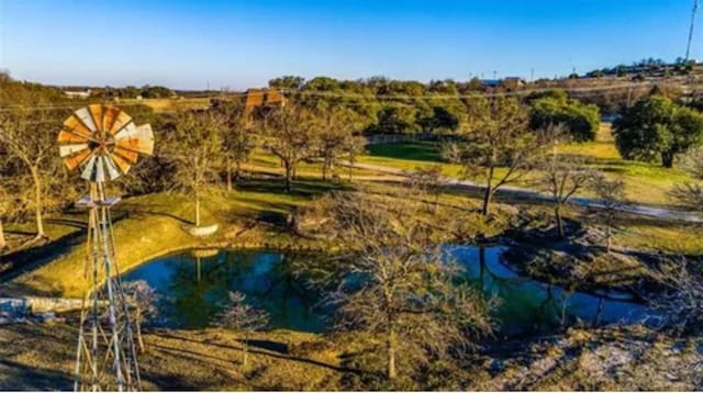 view of property's community featuring a water view