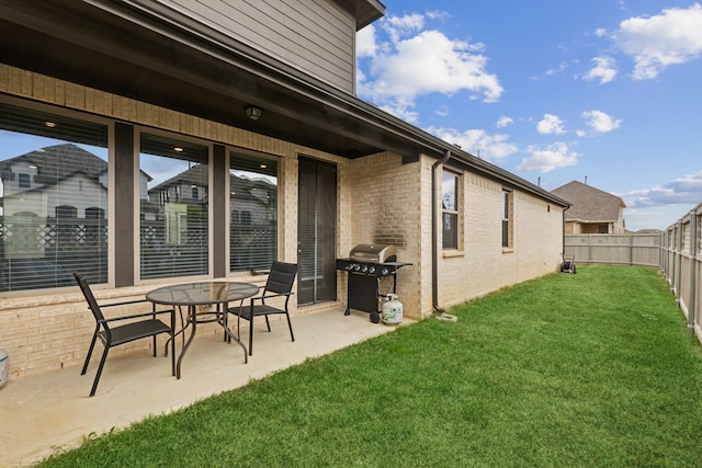 2549 Stella Ln, Northlake, TX 76247 - view of patio featuring a grill