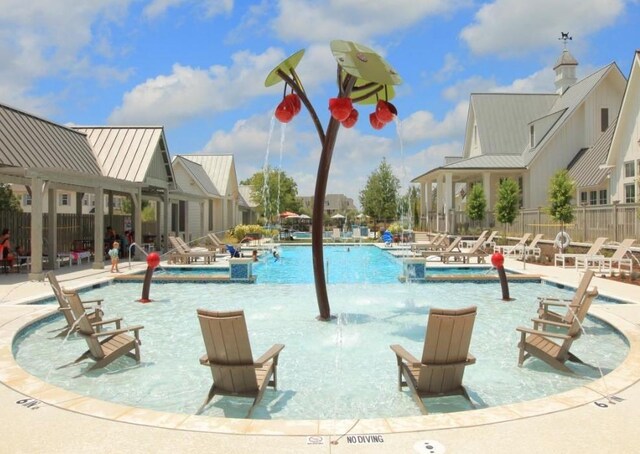 2549 Stella Ln, Northlake, TX 76247 - community pool featuring a patio area