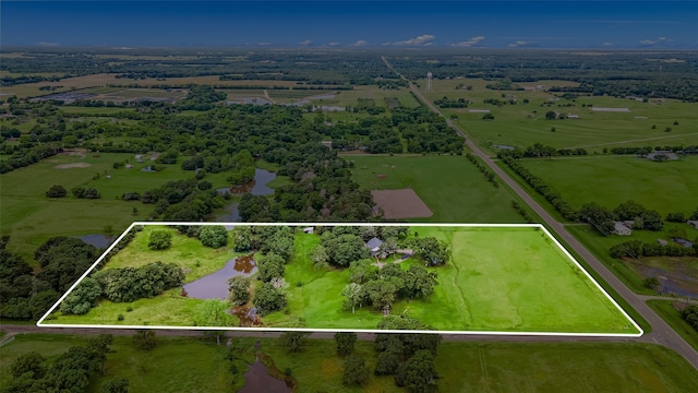 130 Vz County Road 3509, Edgewood, TX 75117 - aerial view featuring a rural view