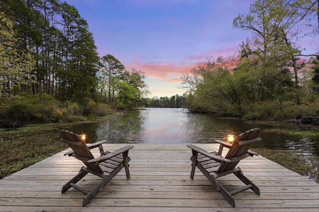 2223 Farm Rd Unit 115, Mount Vernon, TX 75457 - dock area with a water view