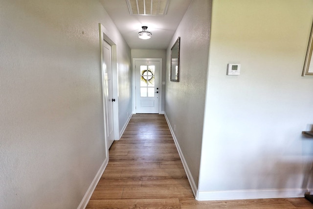 2432 Cottondale Rd, Springtown, TX 76082 - corridor with wood finished floors and baseboards