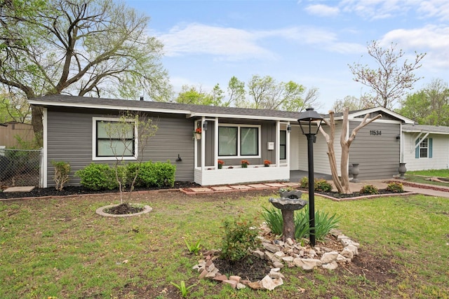11534 Fernald Ave, Dallas, TX 75218 - ranch-style house with board and batten siding