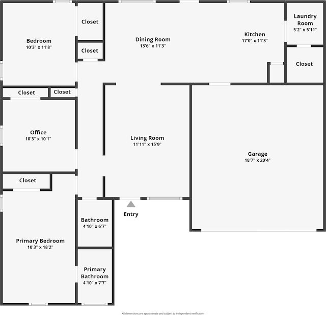 1225 Dumont Dr, Richardson, TX 75080 - floor plan / room layout