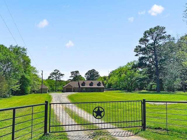 300 Cleve Cole Rd, Denison, TX 75021 - view of front of house with a detached garage
