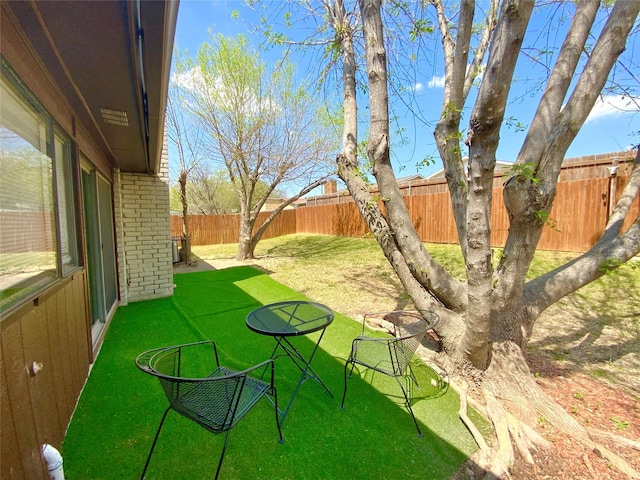 1332 Burmeister Rd, Fort Worth, TX 76134 - view of yard with a fenced backyard