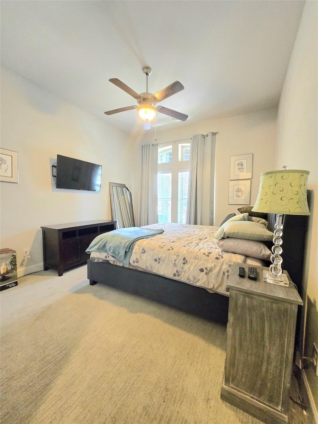 1214 Norwood St, Mansfield, TX 76063 - bedroom featuring carpet floors, a ceiling fan, and baseboards