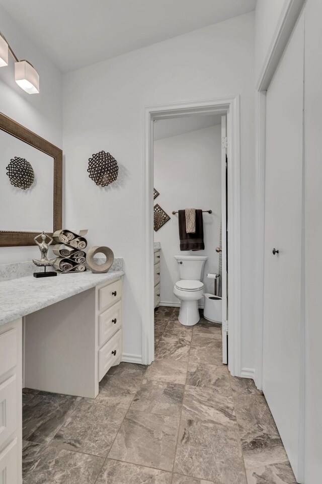 4901 Fairway Ct, De Cordova, TX 76049 - bathroom featuring toilet and vanity