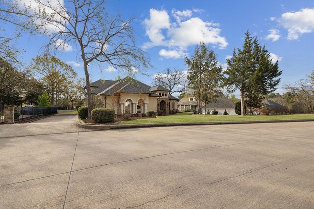 2901 Stewart Way, Tyler, TX 75709 - bird's eye view with view of golf course, a residential view, and a water view