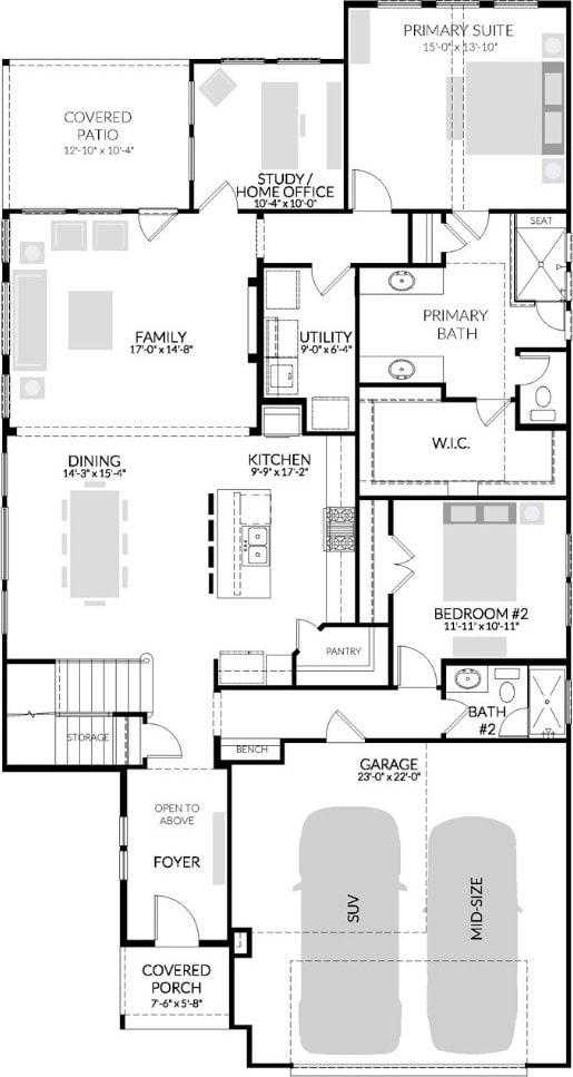 4516 Rustic Ridge Dr, Mckinney, TX 75071 - view of property floor plan