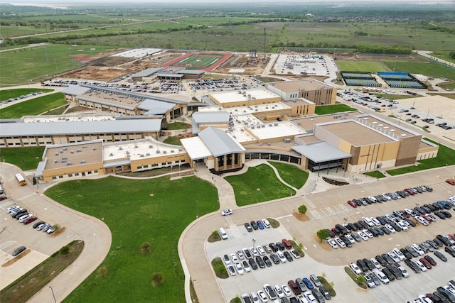 drone / aerial view