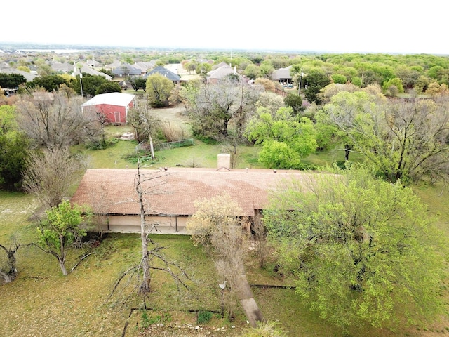 TBA N Oakridge Dr, Hudson Oaks, TX 76087 - aerial view of property and surrounding area