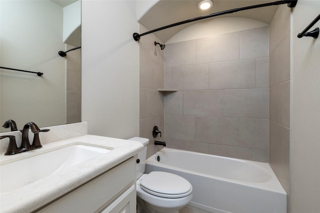 1413 Artesia Ln, Mclendon Chisholm, TX 75032 - full bathroom featuring vanity, shower / bathtub combination, and toilet