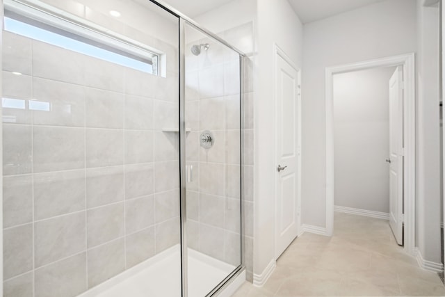 3910 Walmer Way, Princeton, TX 75071 - full bathroom featuring a stall shower and baseboards