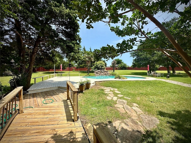 2610 Jakes Ct, Midlothian, TX 76065 - view of yard with an outdoor pool