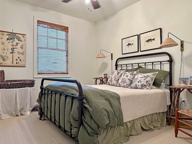 712 Camp Cypress Trl, Winnsboro, TX 75494 - carpeted bedroom featuring a ceiling fan