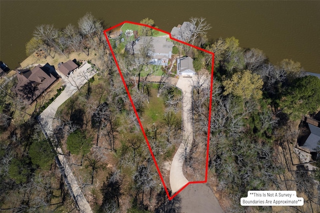 712 Camp Cypress Trl, Winnsboro, TX 75494 - drone / aerial view