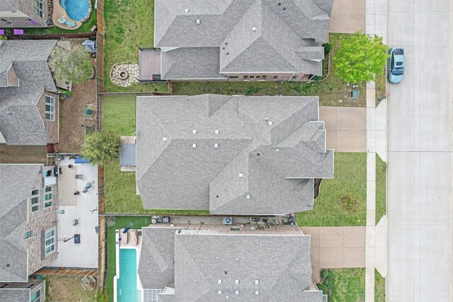 4024 Alpine Rose Ct, Roanoke, TX 76262 - drone / aerial view of a pool area