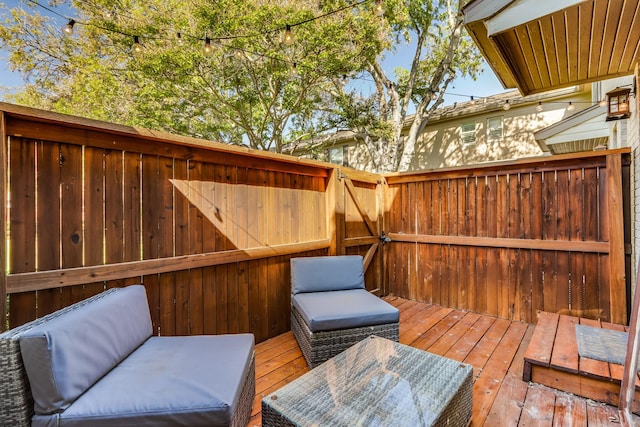 6345 Bordeaux Ave, Dallas, TX 75209 - view of deck