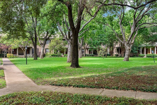 6345 Bordeaux Ave, Dallas, TX 75209 - view of property's community with a lawn