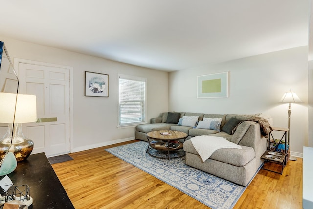 6345 Bordeaux Ave, Dallas, TX 75209 - living area featuring baseboards and wood finished floors