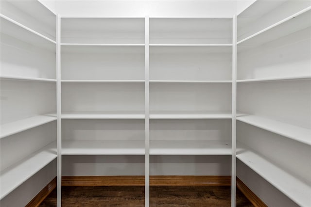 view of pantry