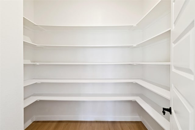 view of pantry