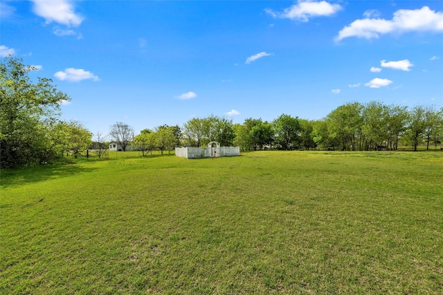709 Verde Dr, Burleson, TX 76028 - view of yard with a rural view